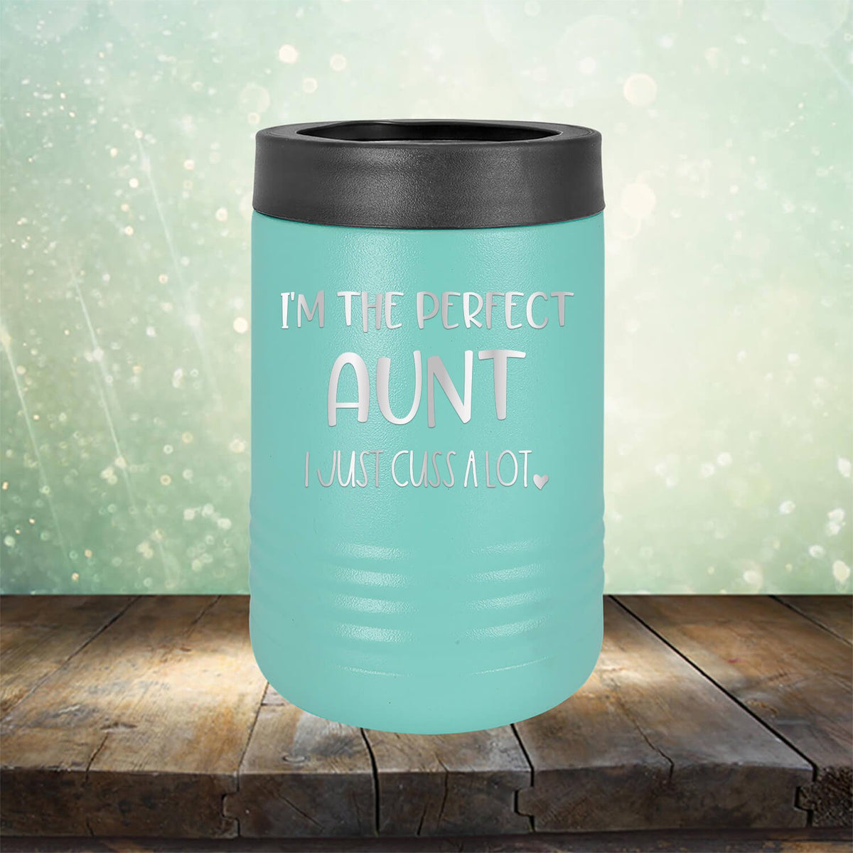 I&#39;m The Perfect Aunt I Just Cuss A Lot - Laser Etched Tumbler Mug