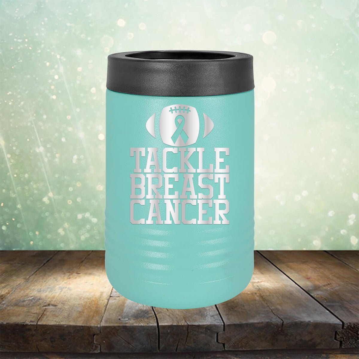 Tackle Breast Cancer - Laser Etched Tumbler Mug