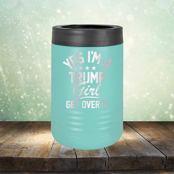 Yes I'm A Trump Girl Get Over It - Laser Etched Tumbler Mug