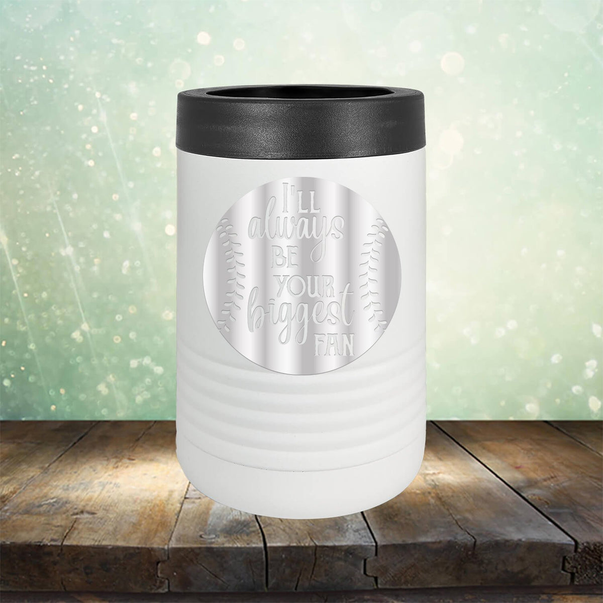 I&#39;ll Be Your Biggest Fan Baseball - Laser Etched Tumbler Mug