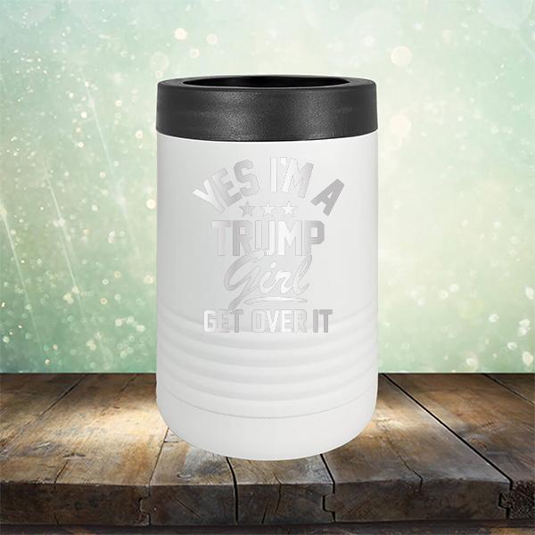 Yes I'm A Trump Girl Get Over It - Laser Etched Tumbler Mug