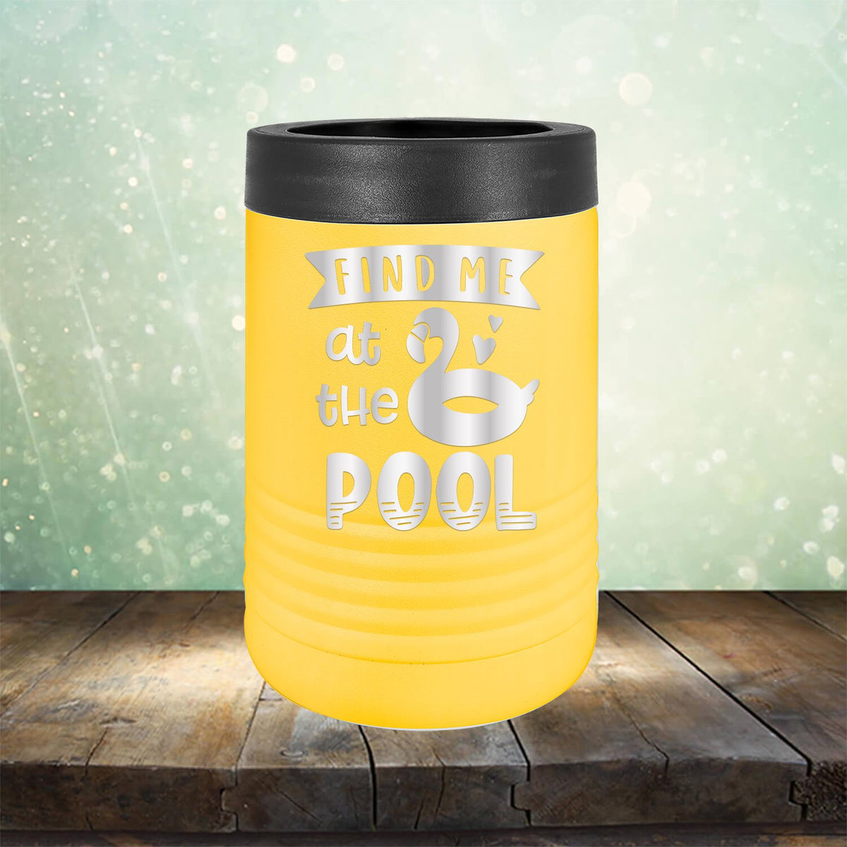 Find Me At The Pool - Laser Etched Tumbler Mug