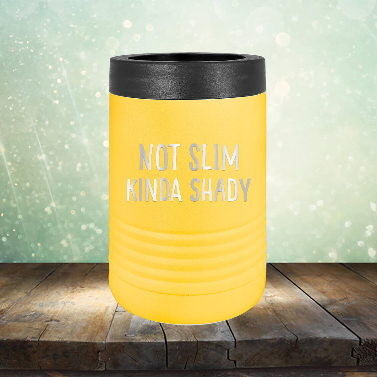 Not Slim Kinda Shady - Laser Etched Tumbler Mug