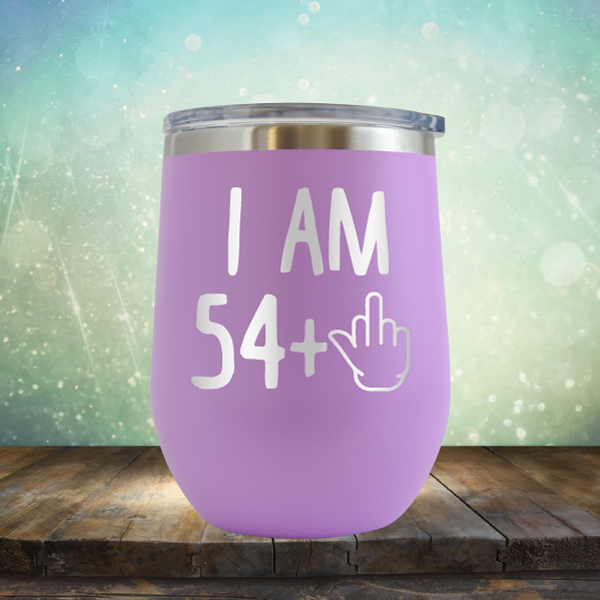 I Am 54 plus 1 - Stemless Wine Cup