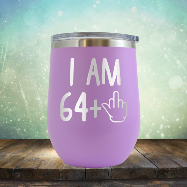 I Am 64 plus 1 - Stemless Wine Cup