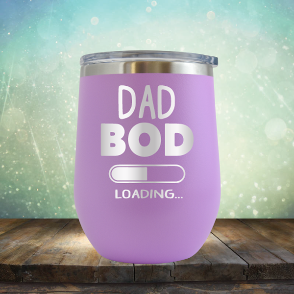 Dad Bod Loading - Stemless Wine Cup