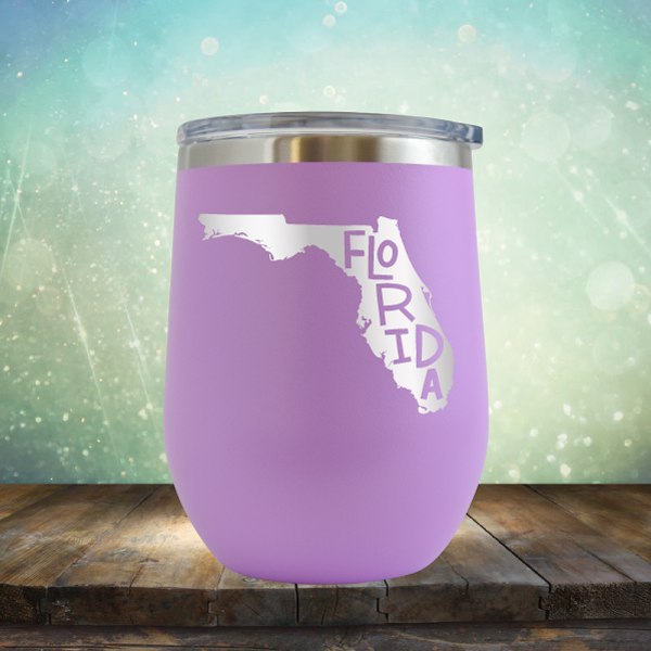 Florida Outline - Stemless Wine Cup