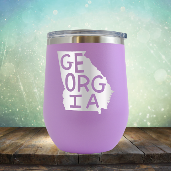 Georgia Outlines - Stemless Wine Cup