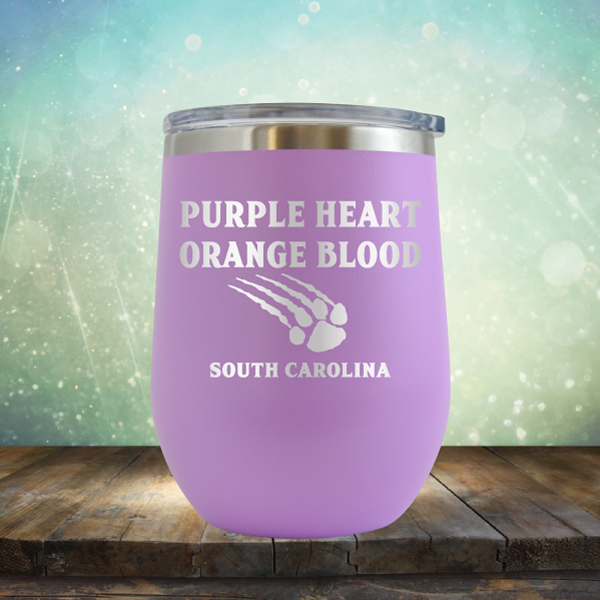 Purple Heart Orange Blood - Stemless Wine Cup