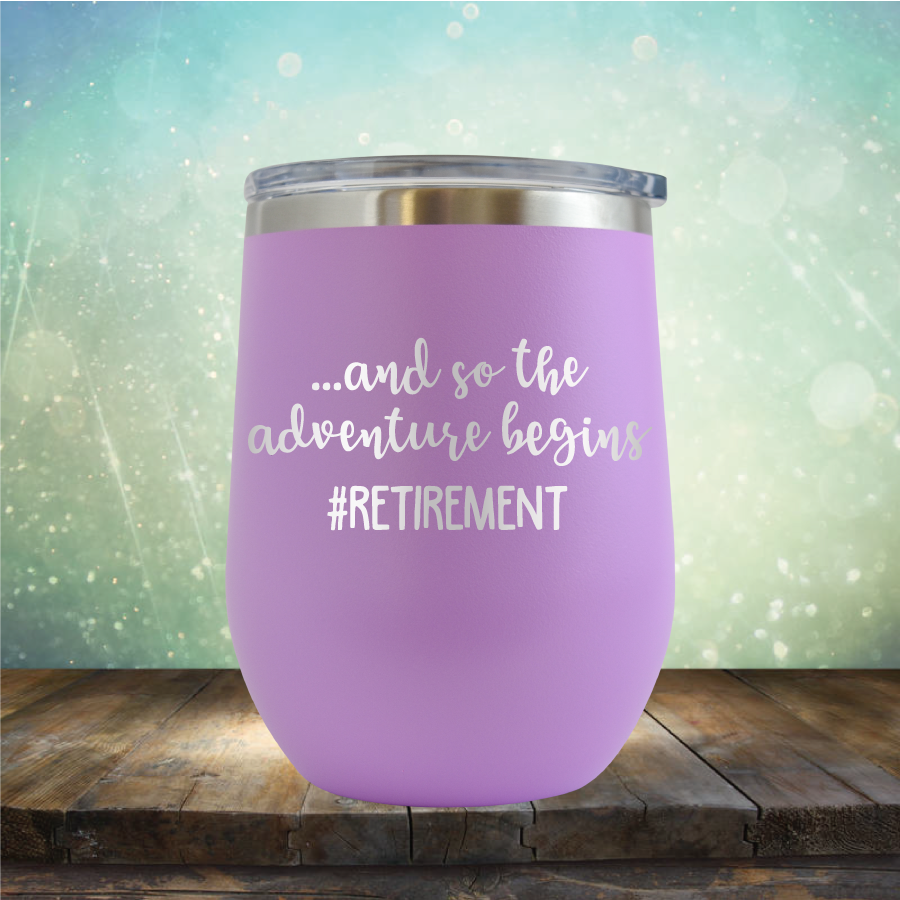 Retirement Adventure - Stemless Wine Cup