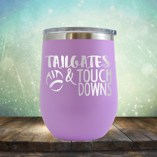 Tailgate &amp; Touch Downs - Stemless Wine Cup
