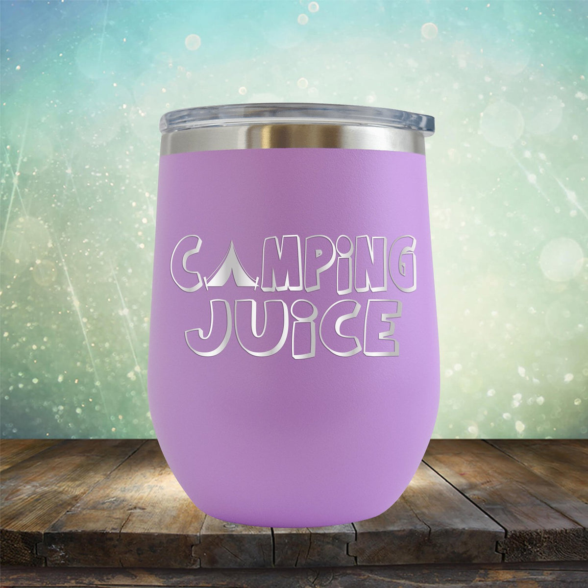 Camping Juice - Stemless Wine Cup