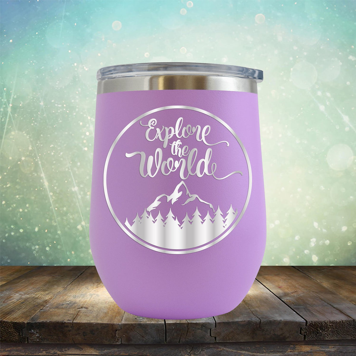 Explore The World - Wine Tumbler