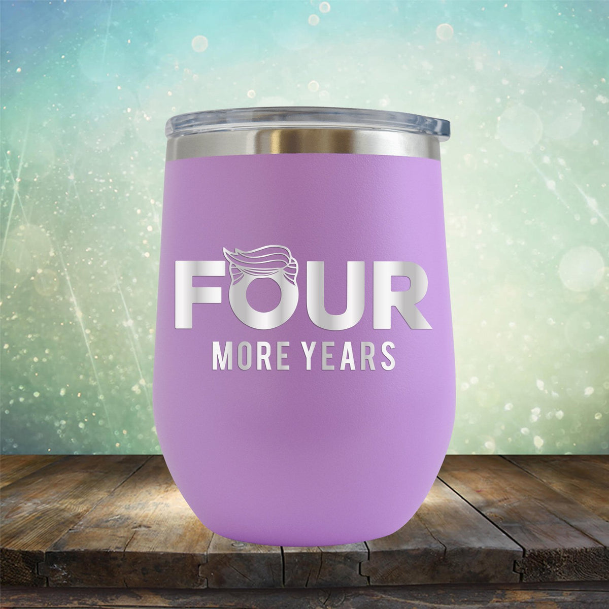 Four More Years Trump - Stemless Wine Cup