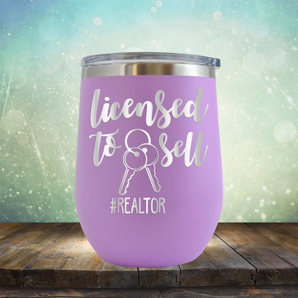 Licensed To Sell - Stemless Wine Cup