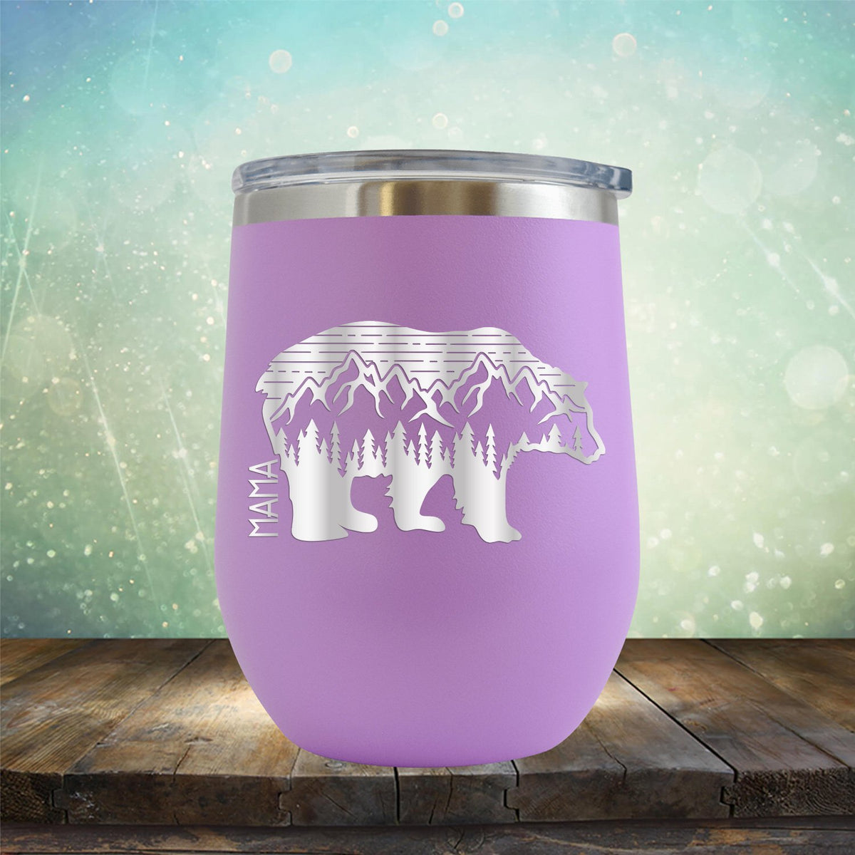 Mama Bear Adventure - Stemless Wine Cup