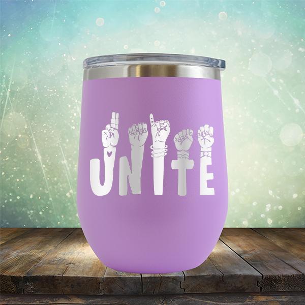 Unite American Sign Language - Stemless Wine Cup