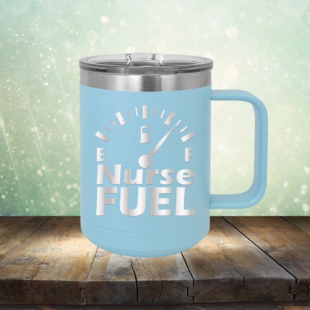 Nurse Fuel - Laser Etched Tumbler Mug