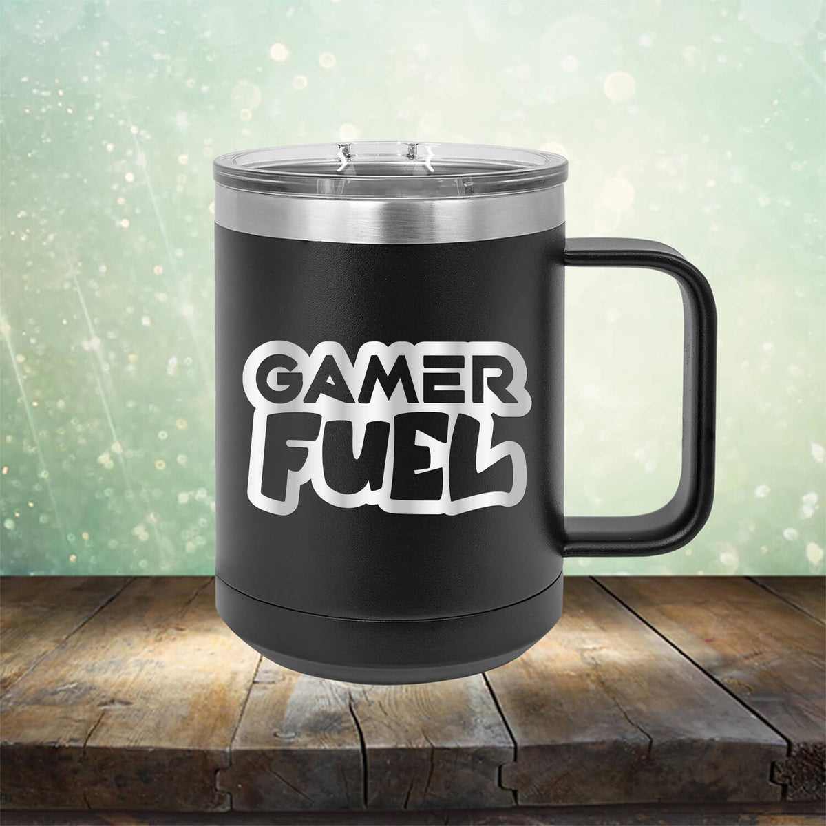 Gamer Fuel - Laser Etched Tumbler Mug