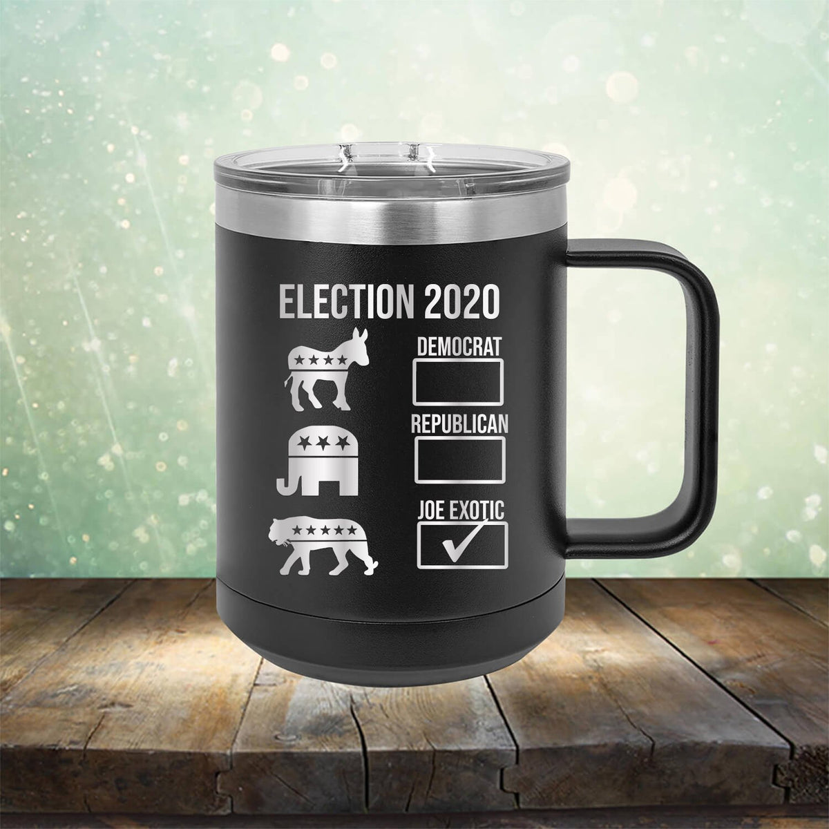 Joe Exotic Election 2020 - Laser Etched Tumbler Mug
