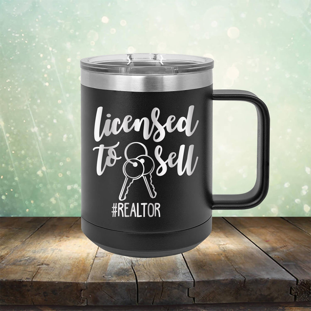 Licensed To Sell - Laser Etched Tumbler Mug