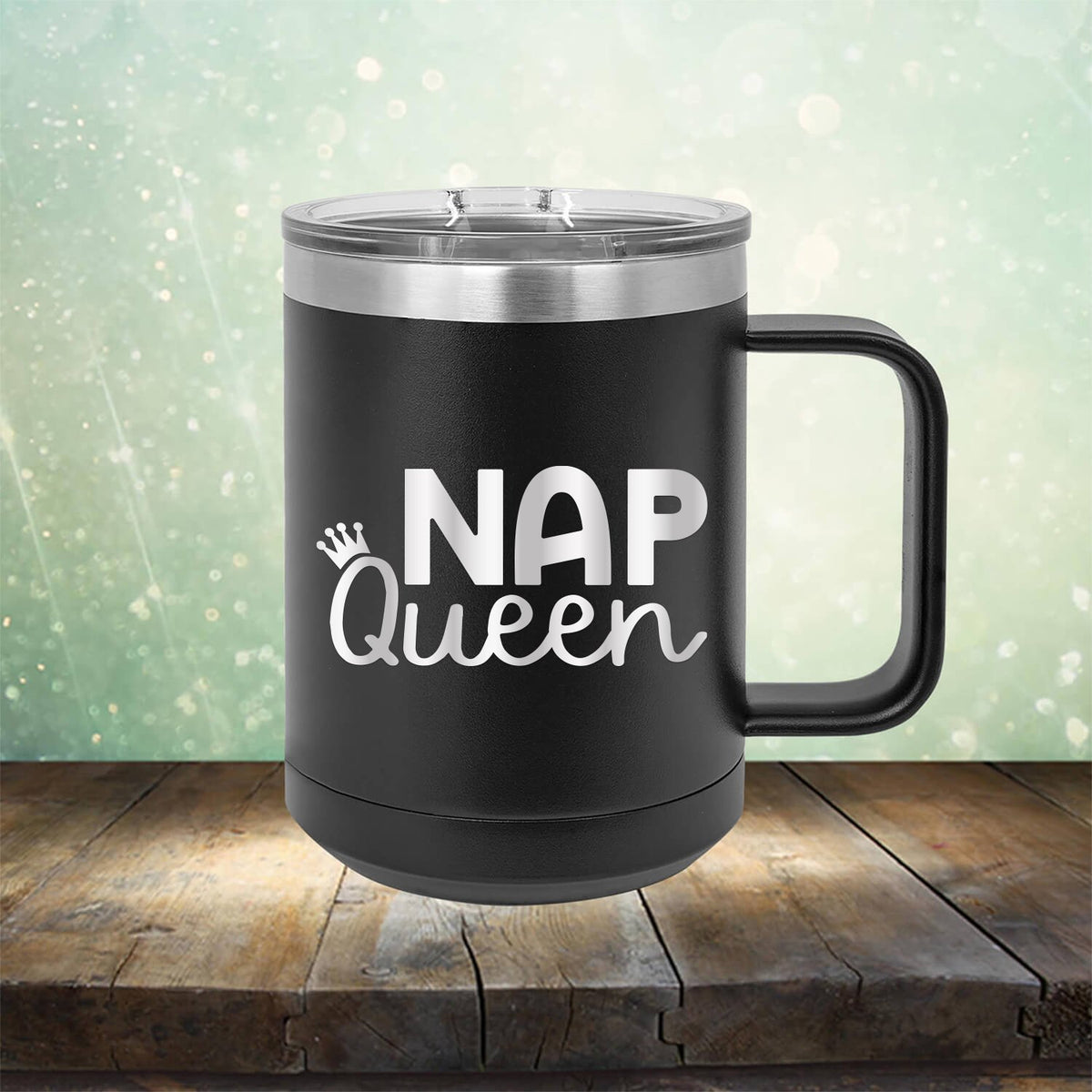 Nap Queen - Laser Etched Tumbler Mug