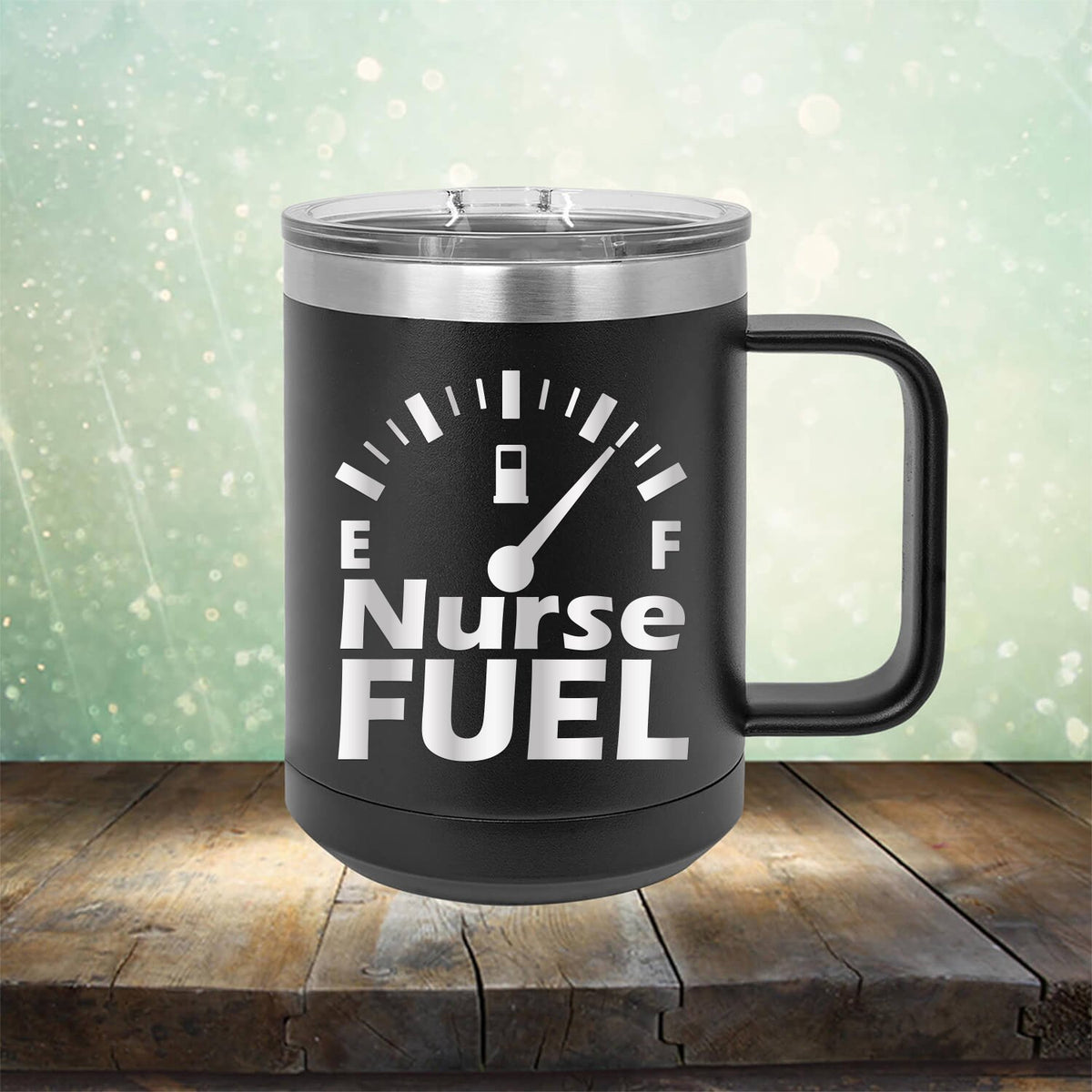 Nurse Fuel - Laser Etched Tumbler Mug