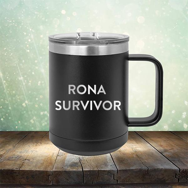 Rona Survivor - Laser Etched Tumbler Mug