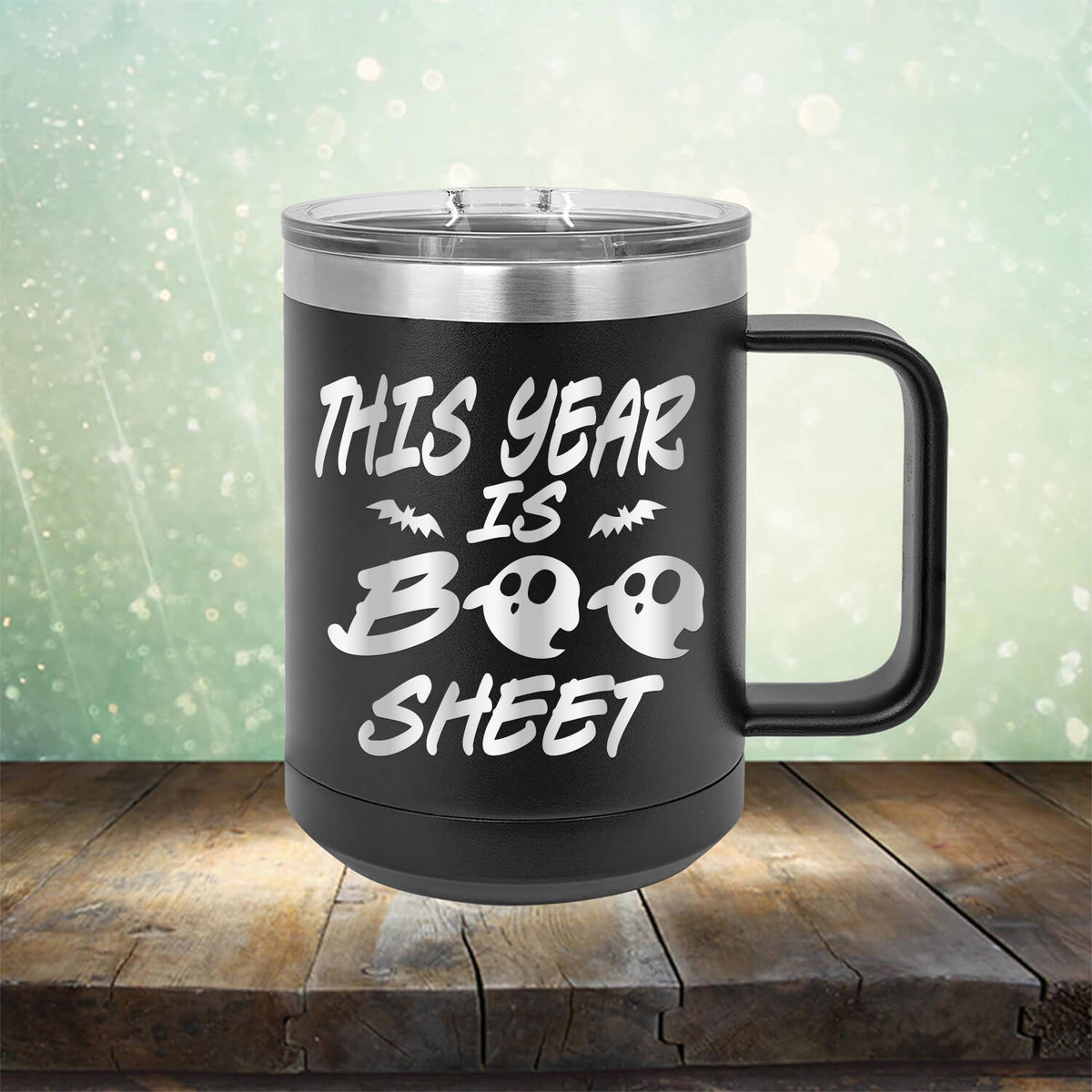 This Year is Boo Sheet - Laser Etched Tumbler Mug