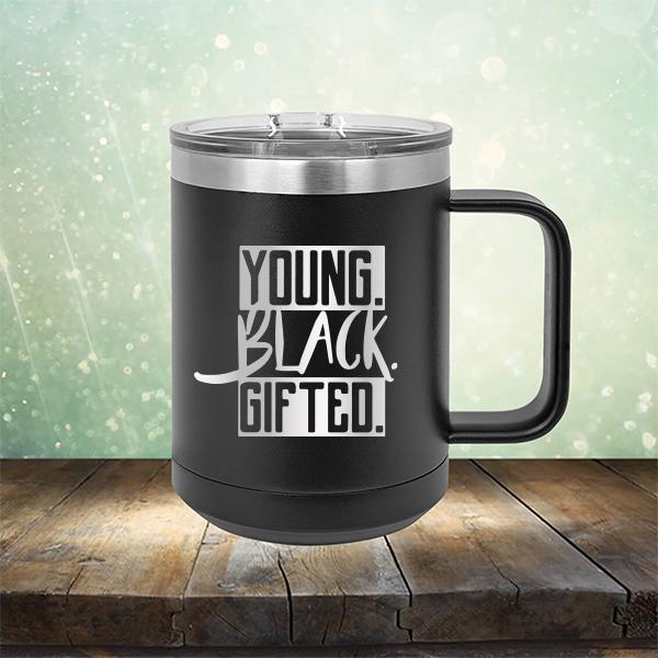 Young Black Gifted - Laser Etched Tumbler Mug