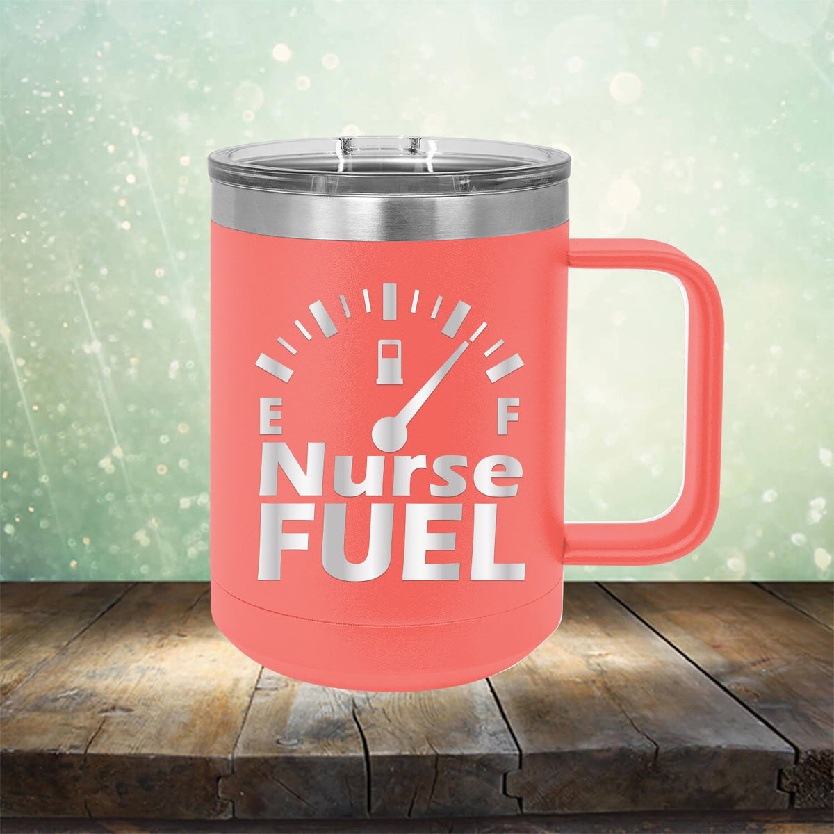 Nurse Fuel - Laser Etched Tumbler Mug