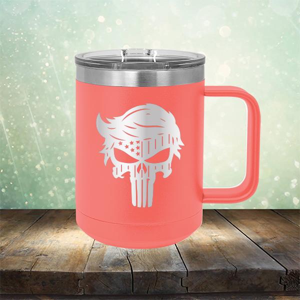 Donald Trump Punisher - Laser Etched Tumbler Mug