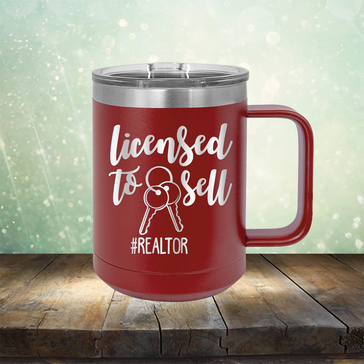 Licensed To Sell - Laser Etched Tumbler Mug