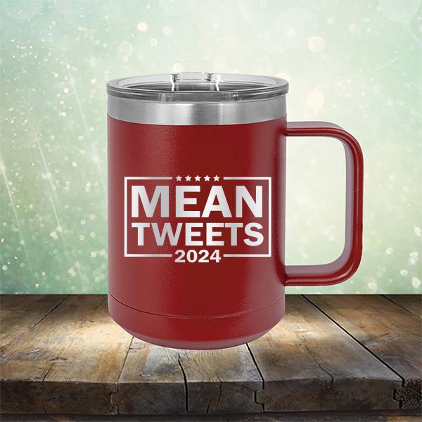 Mean Tweets 2024 - Laser Etched Tumbler Mug