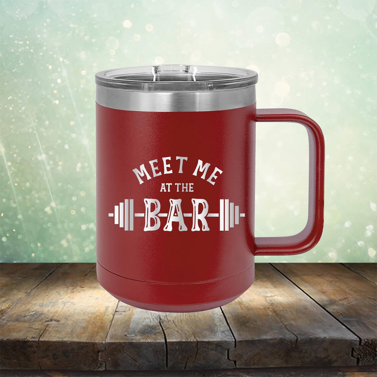 Meet Me At The Bar - Laser Etched Tumbler Mug