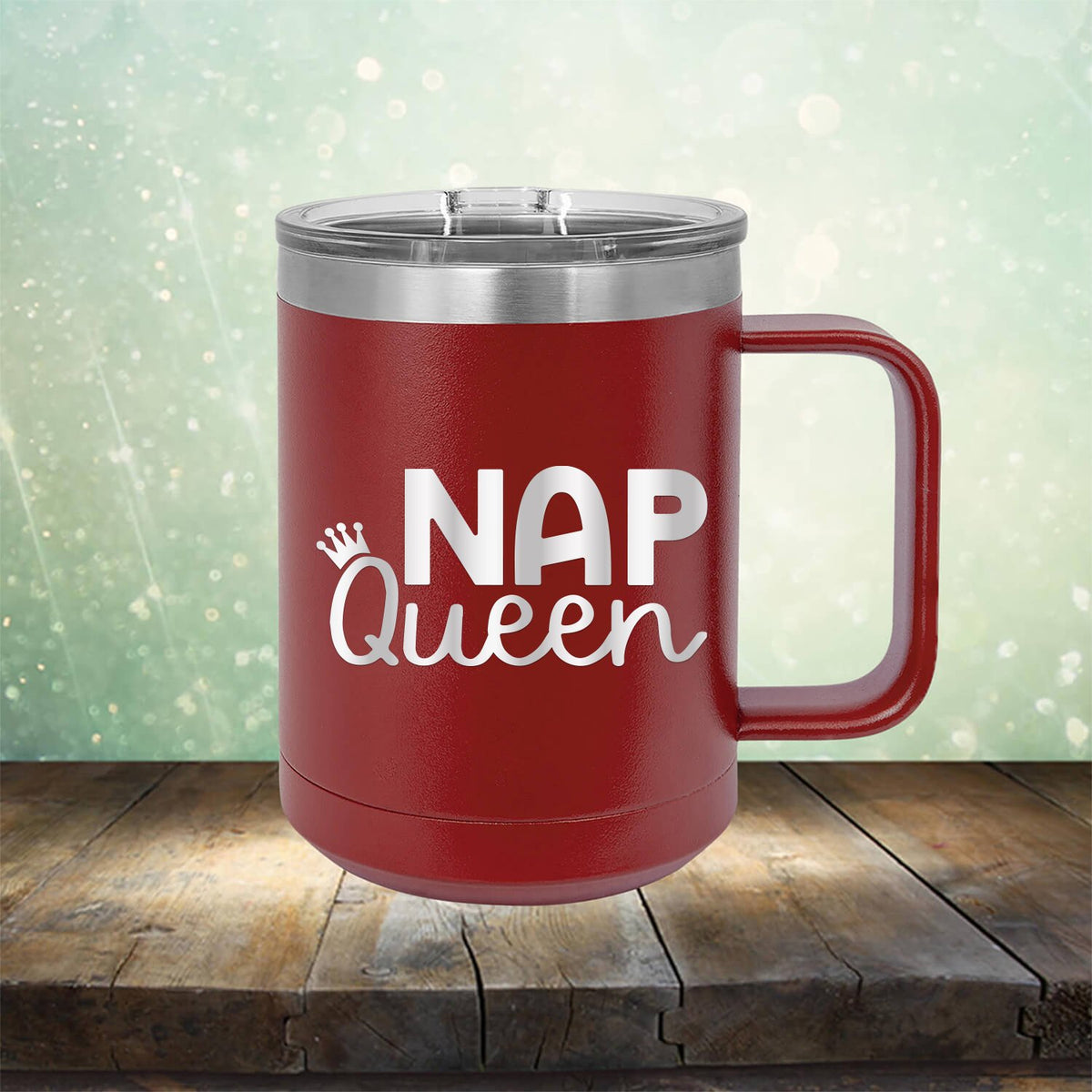Nap Queen - Laser Etched Tumbler Mug
