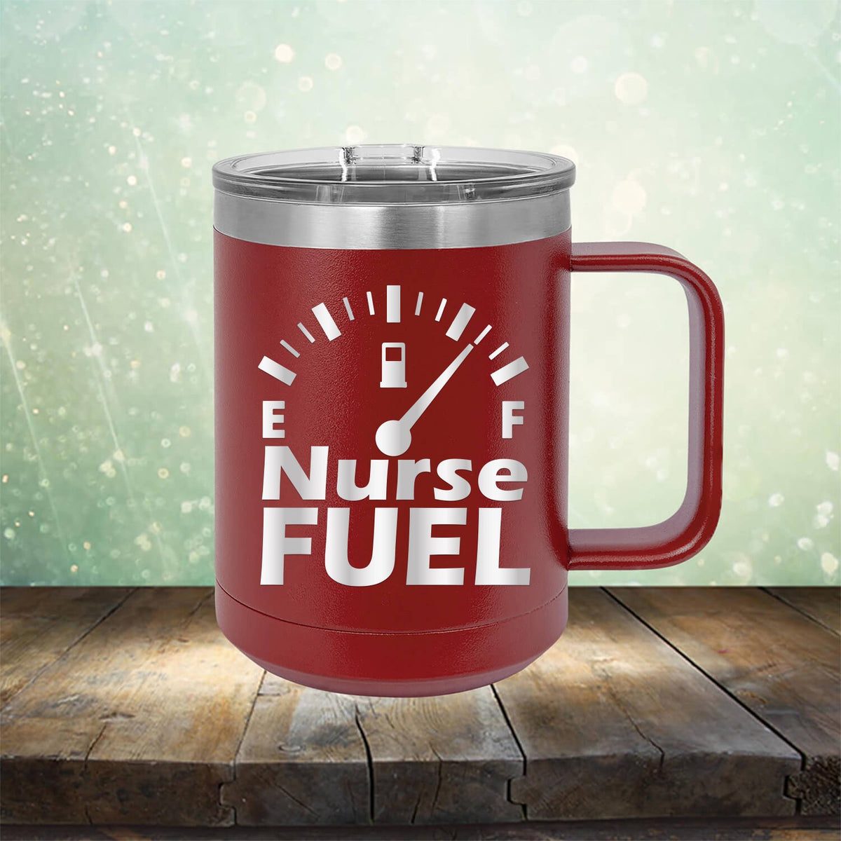 Nurse Fuel - Laser Etched Tumbler Mug