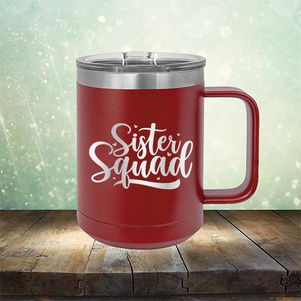 Sister Squad - Laser Etched Tumbler Mug
