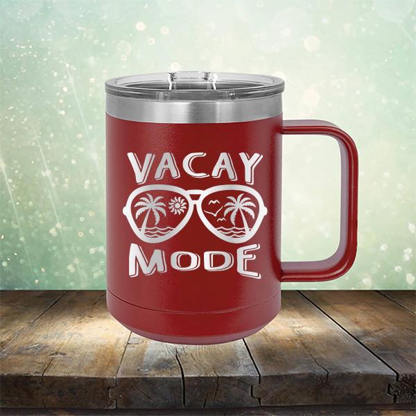 Beach Vacay Mode - Laser Etched Tumbler Mug