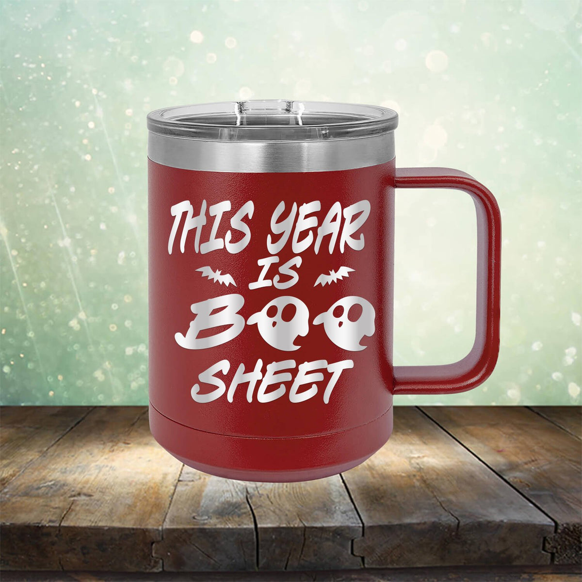This Year is Boo Sheet - Laser Etched Tumbler Mug