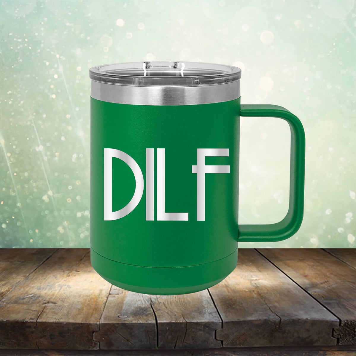 DILF - Laser Etched Tumbler Mug