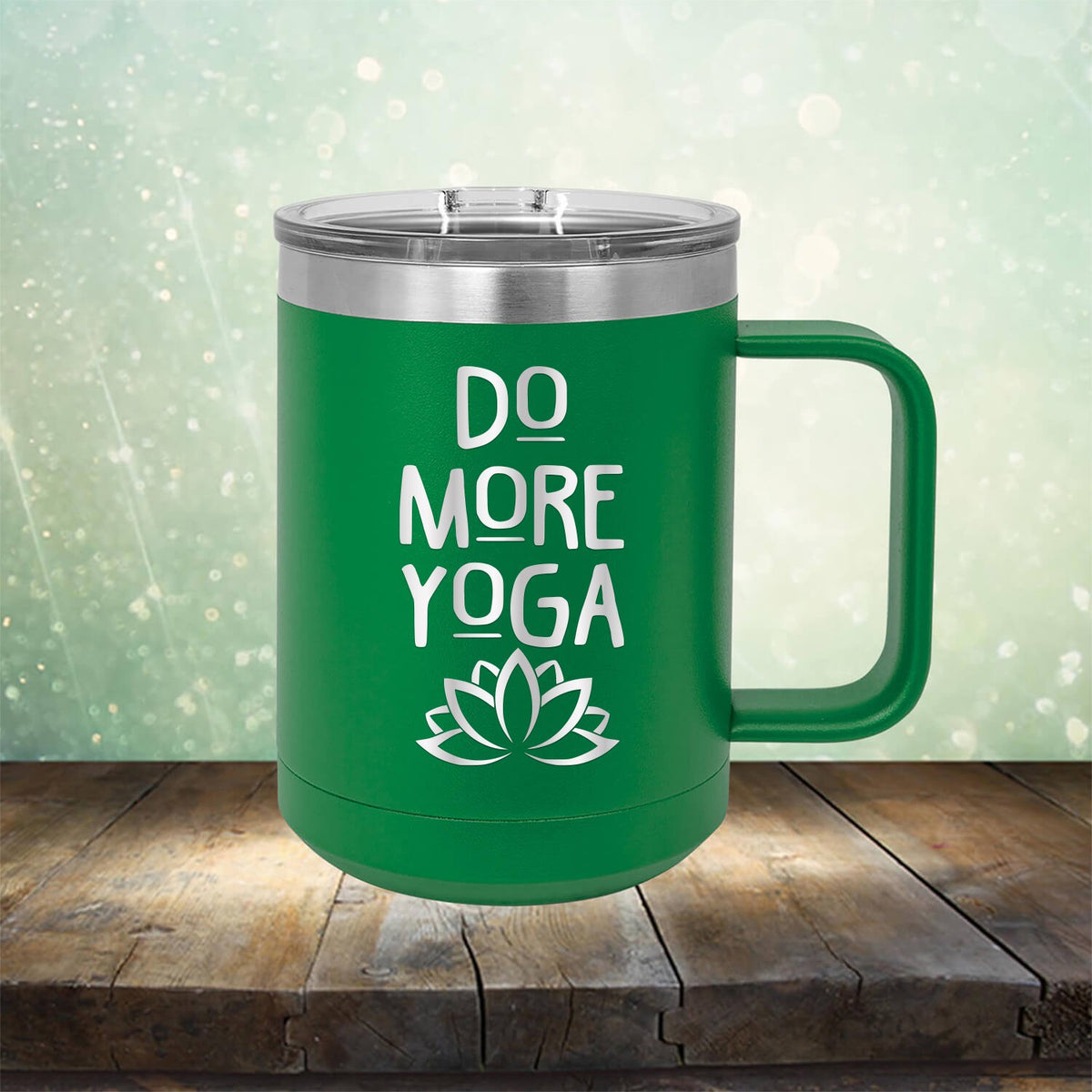 Do More Yoga - Laser Etched Tumbler Mug