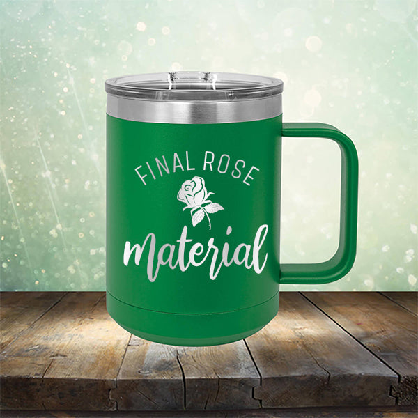 Final Rose Material The Bachelor - Laser Etched Tumbler Mug