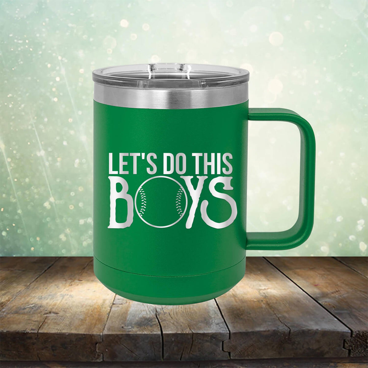 Lets Do This Boys - Laser Etched Tumbler Mug