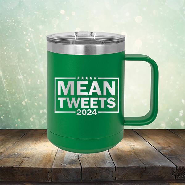 Mean Tweets 2024 - Laser Etched Tumbler Mug