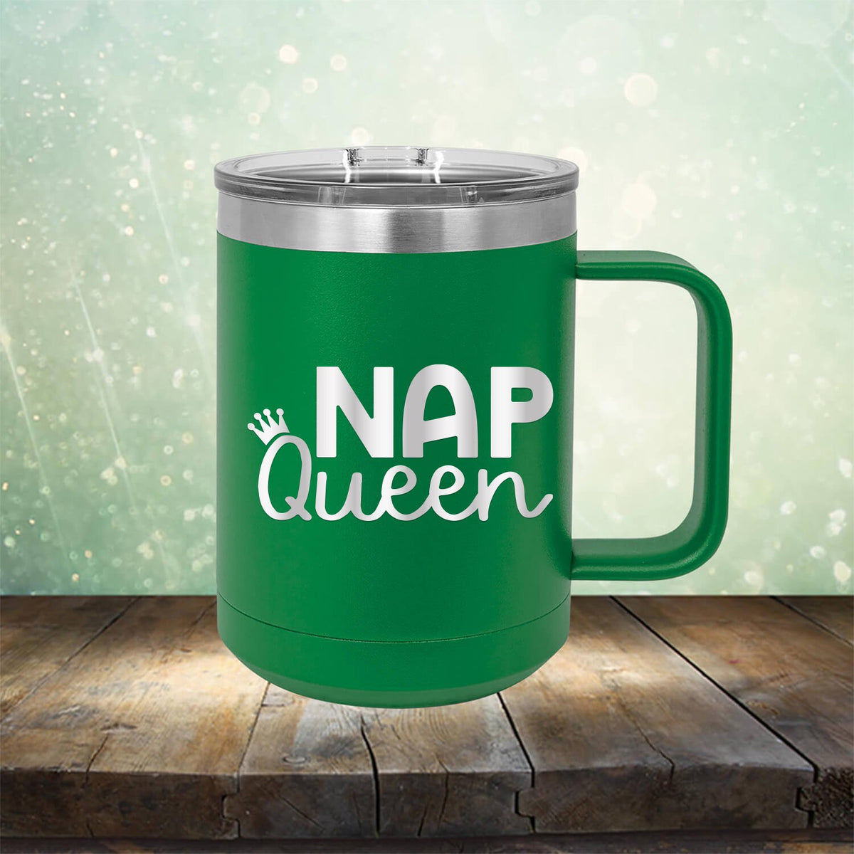 Nap Queen - Laser Etched Tumbler Mug