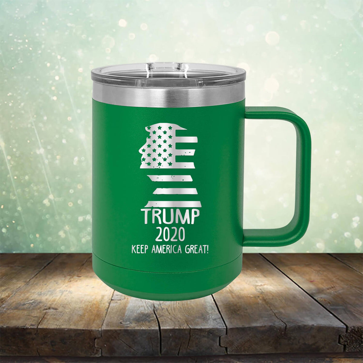 Trump 2020 Keep America Great - Laser Etched Tumbler Mug