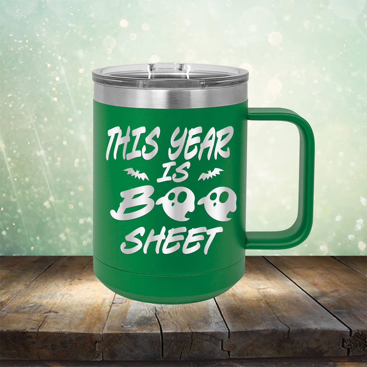 This Year is Boo Sheet - Laser Etched Tumbler Mug