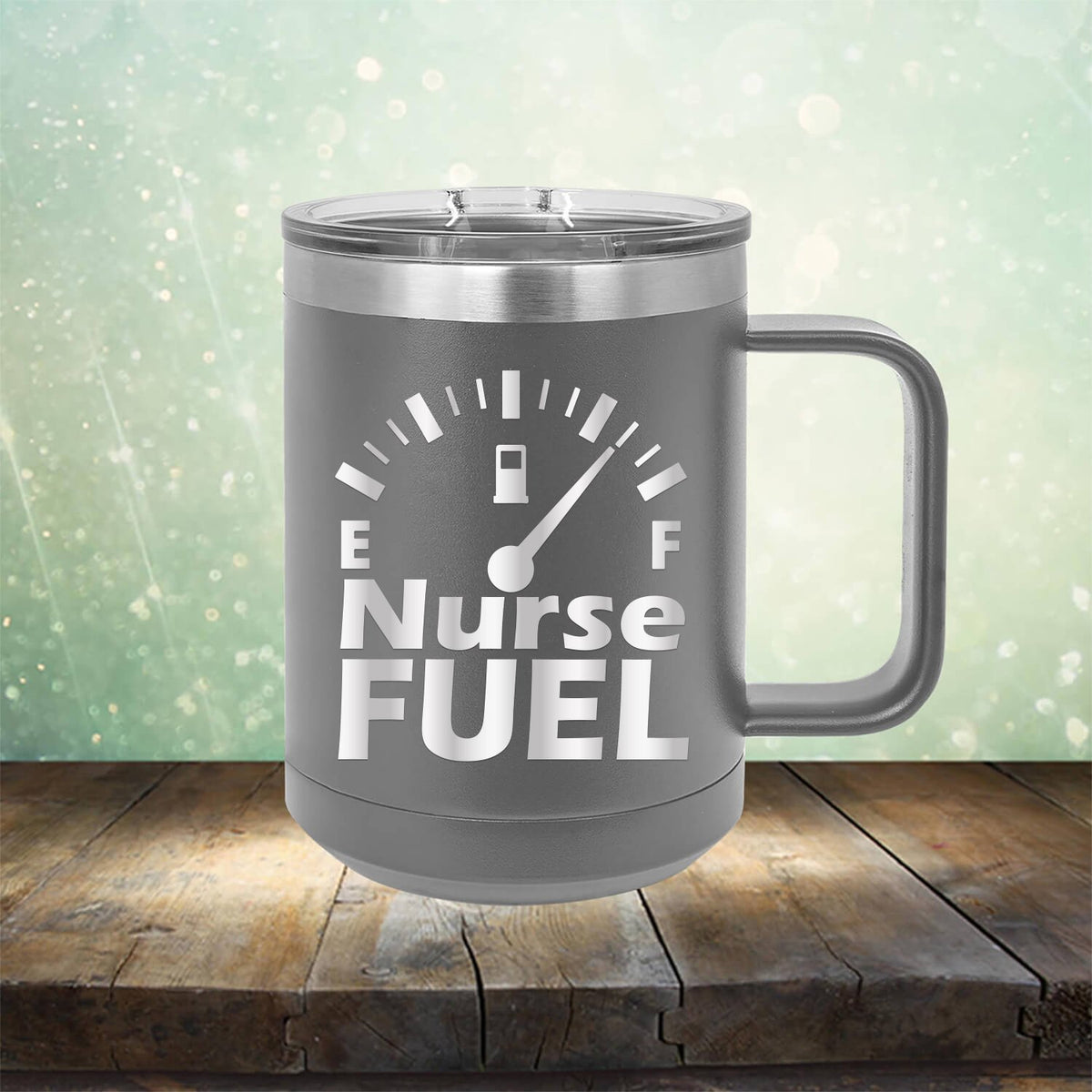 Nurse Fuel - Laser Etched Tumbler Mug