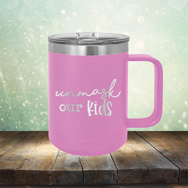 Unmask Our Kids - Laser Etched Tumbler Mug
